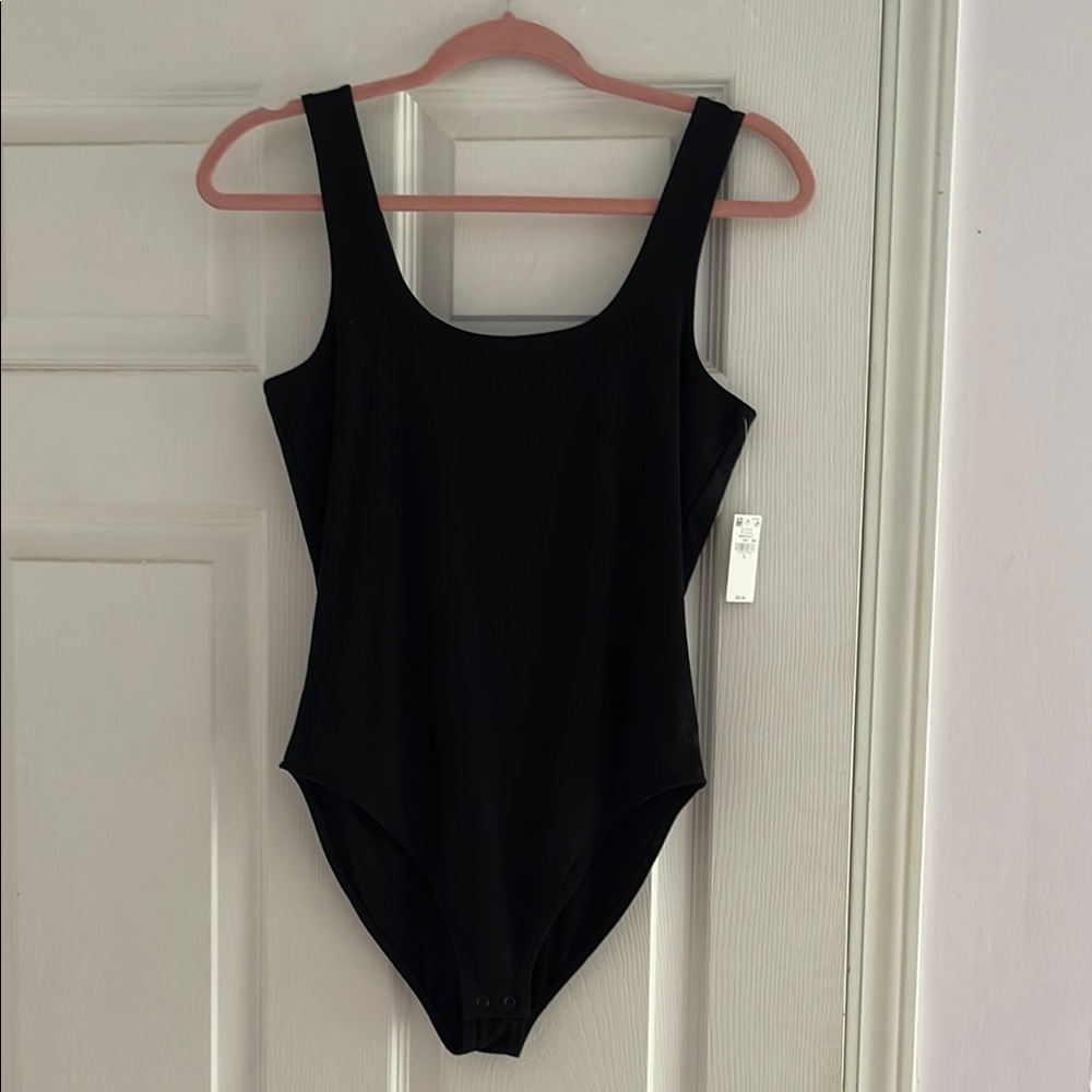 Black One-Piece Swimsuit